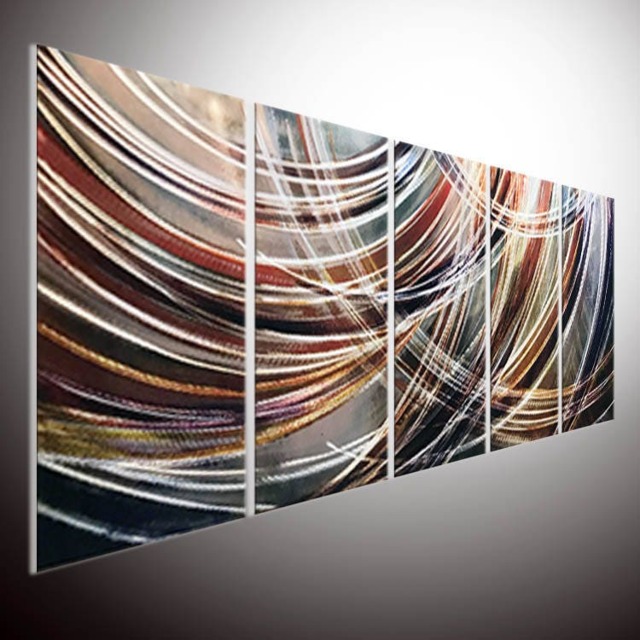Large Abstract Metal Wall Art, Indoor Outdoor Sculpture - image 1