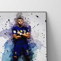 Kylian Mbapp?? Poster - Football Wall Art Print Ref #306 - thumbnail 2