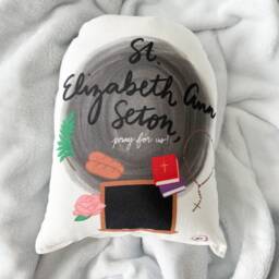 st. Elizabeth Ann Seton Pillow Doll - thumbnail 2