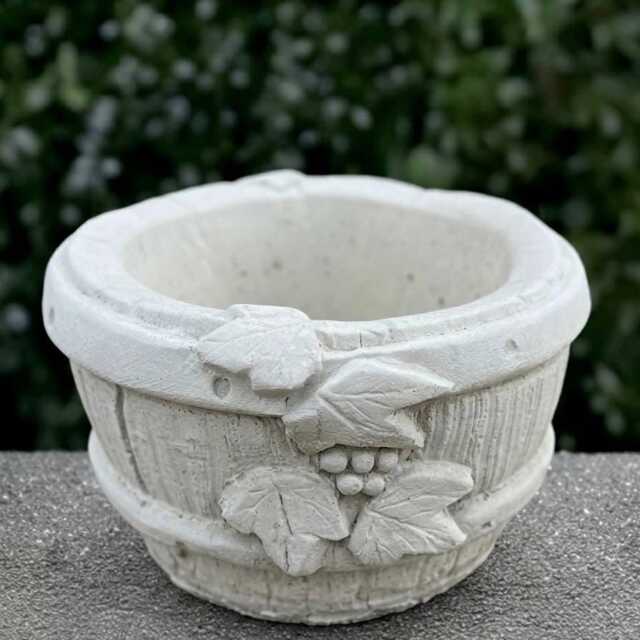 Outdoor Plant Pot Statue Concrete Flower Sculpture Garden & Home Decoration Planter Lover Gift Front Door Figurine Handmade Planter - image 1