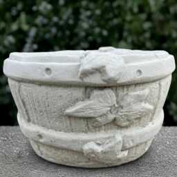 Outdoor Plant Pot Statue Concrete Flower Sculpture Garden & Home Decoration Planter Lover Gift Front Door Figurine Handmade Planter - thumbnail 3