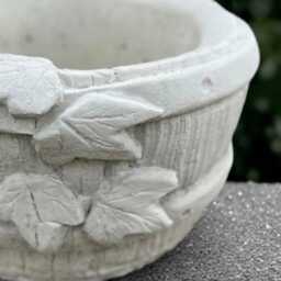 Outdoor Plant Pot Statue Concrete Flower Sculpture Garden & Home Decoration Planter Lover Gift Front Door Figurine Handmade Planter - thumbnail 2