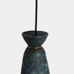 Pando Organic Ceramic Pendant Light Blue Earth 5.5 Ip20 - thumbnail 3