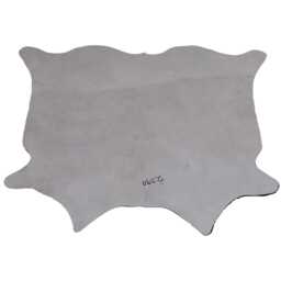 Large Black & White Cowhide Rug Modern Home Decor - 49x49 Inches - thumbnail 2