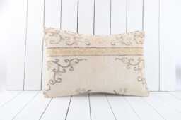 16x24 Vintage Turkish Kilim Pillow Cover Handmade Decorative Cushion - thumbnail 1