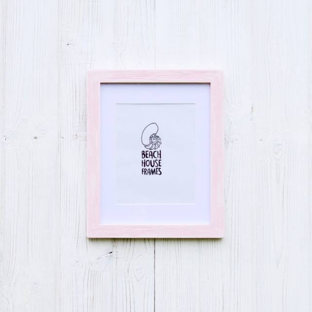 Pink Picture Frames - Photo Frame A2, A3, A4, A5, 5x5, 5x7, 6x6, 6x8 , 8x10, 11x14 Handmade in UK High Quality - image 1