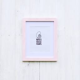 Pink Picture Frames - Photo Frame A2, A3, A4, A5, 5x5, 5x7, 6x6, 6x8 , 8x10, 11x14 Handmade in UK High Quality - thumbnail 1