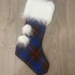 Fraser Ancient Hunting Tartan Christmas Stocking - thumbnail 4