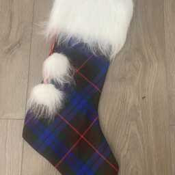 Fraser Ancient Hunting Tartan Christmas Stocking - thumbnail 3