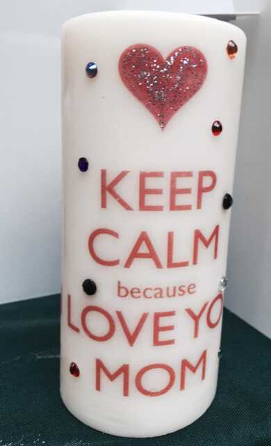Mother's Day Candle