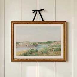 The Little Pond Appledore Print - Frederick Childe Hassam Fine Art Landscape Impressionist Seaside Wall - thumbnail 1