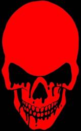 Blood Bloody Skull Decal Car Bonnet Side Sticker Van Vinyl Graphic Sign Wall Art Door Motorhome Campervan Racing Rally Stock