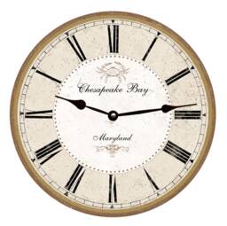 Customizable Crab Wall Clock - Add Your Personal Touch - thumbnail 1