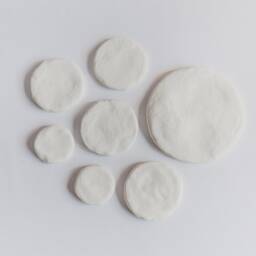 Textured Wabi Sabi Round Wall Art, Plaster Moon Wall Art, Minimalist Modern Neutral Japandi Decor, Set Of 7 Hanging, Boho, Zen Art - thumbnail 3