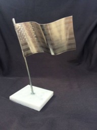 Stainless Steel American Flag - thumbnail 2