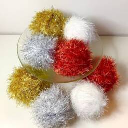 Snowball Decorations For Home Decor, Snowball Bowl Filler, Christmas Table, Ornaments, Table Decoration - thumbnail 2