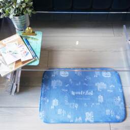 Personalized Gift - Wanderlust in Europe Bath Mat Fuzzy, Foamy & Finely Enhanced With Brilliant Art - thumbnail 2