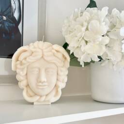 Medusa Candle - Greek Sculpture Nordic Candles - thumbnail 2