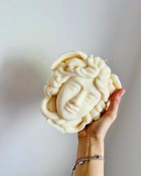 Medusa Candle - Greek Sculpture Nordic Candles - thumbnail 1