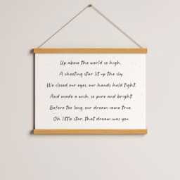 Oh Little Star Ivf Nursery Print - Rainbow Baby Quote, Made With Love & Science Print, We Dreamed Of You Quote - thumbnail 2
