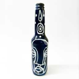 Bottle No. 34 - Original Mixed Media Illustration On Beer - thumbnail 2