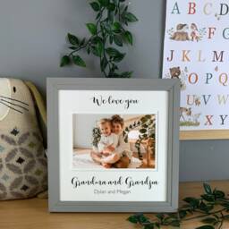 "Personalised Photo Frame For Grandparents ""We/I Love You" - thumbnail 2