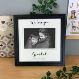 "Personalised Photo Frame For Grandparents ""We/I Love You" - thumbnail 3