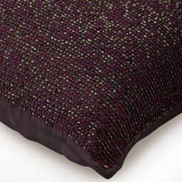 "Decorative Plum Purple Throw Pillow Cover 24""x24""/26""x26" - thumbnail 3