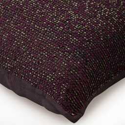 "Decorative Plum Purple Throw Pillow Cover 24""x24""/26""x26" - thumbnail 3
