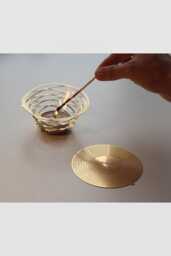 Cell ??88 - Pop Up Brass Candle Holder - thumbnail 1