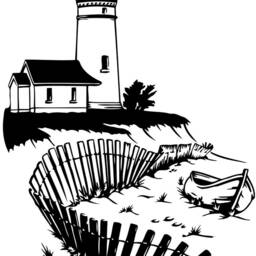 Lighthouse Wall Decal Vinyl Sticker Sea Ocean Removable Nautical Decor Bathroom Marine Decorative Poster Print Mural Stencil 5Zzc - thumbnail 3