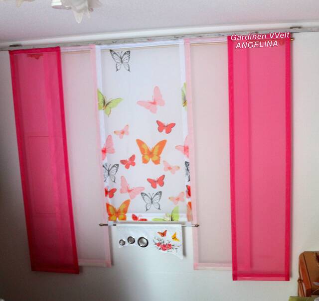 Butterfly Sliding Curtains