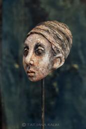 Woman Head Sculpture - thumbnail 1