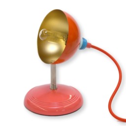 Orange Mini Fiesta Pod Table Lamp - thumbnail 4