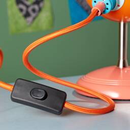 Orange Mini Fiesta Pod Table Lamp - thumbnail 3