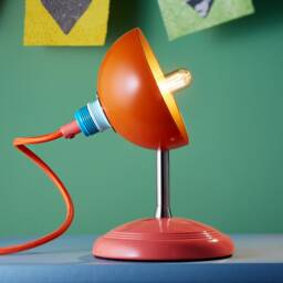 Orange Mini Fiesta Pod Table Lamp - thumbnail 2