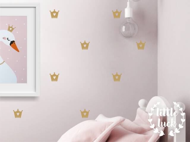 Crown Wall Stickers/Decals Children's Room Decor Girls - image 1