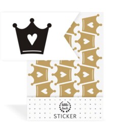 Crown Wall Stickers/Decals Children's Room Decor Girls - thumbnail 2