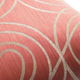 Designer Decorative Pillow Cover - Throw Pillow-Accent Rusty/Tangerine /Gold - thumbnail 4