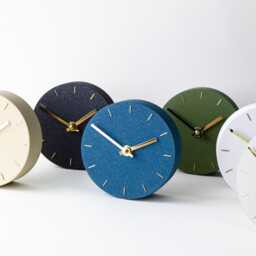 Desk Clock, Various Colours Available