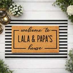 Custom Welcome Mat - Home Entrance Decor - thumbnail 2