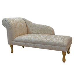Handmade Gold Medallion Chaise Longue
