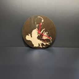 Skinhead Silhouette Clock - thumbnail 3