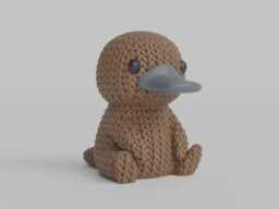 Knitted Style 3D Printed Animal - thumbnail 3