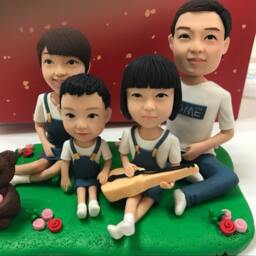 Figurine From Photo, Custom Family Figurine, Clay Figure, Sculpture By Hand, Personalized Gift - thumbnail 2