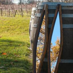 Wine Barrel Mirror - thumbnail 2