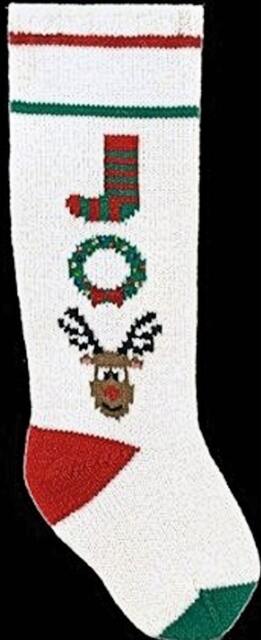 Personalized Hand Knitted Christmas Stocking - image 1