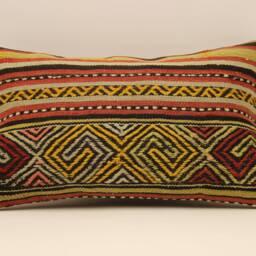 Throw Pillow, Sofa 12x20 in 30x50 cm, Vintage Kilim Pillow, Home Cushion Cover Boho Pillow Throw 4Oef-651 - thumbnail 2