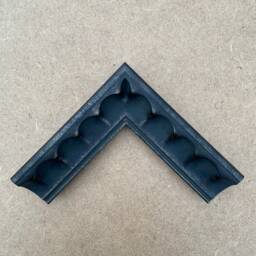 Scallop Iron Colour Chunky Design Picture Frame - thumbnail 4