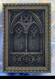 Scallop Iron Colour Chunky Design Picture Frame - thumbnail 1